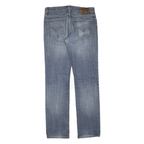 LEVI'S 511 Slim Womens Jeans Blue Regular Cotton Blend W32 L33 Classic Zip