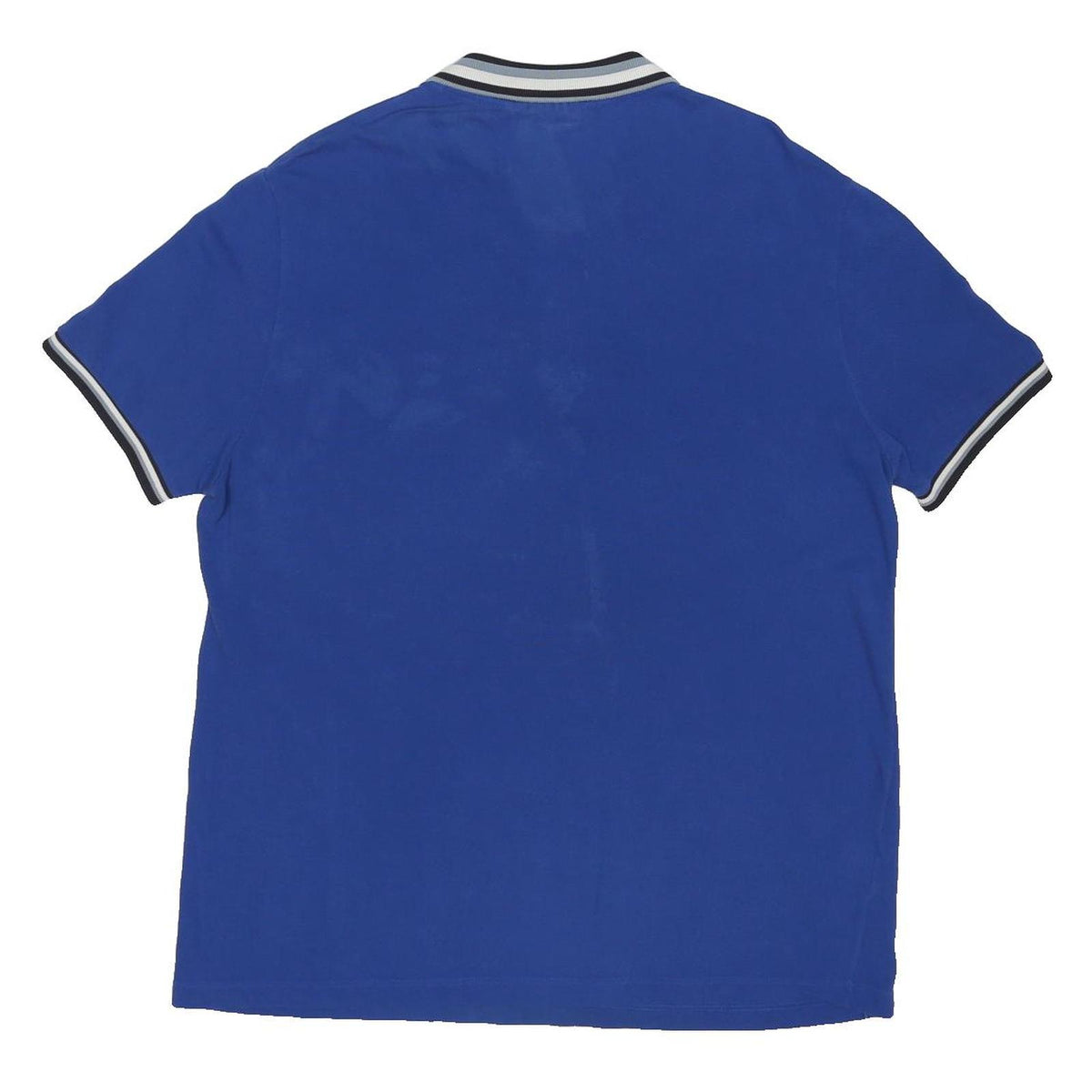 LACOSTE Mens Blue Polo Shirt 2XL Cotton Blend Short Sleeve Basic Casual