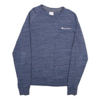 CHAMPION Mens Blue Sweatshirt Crew Neck L Cotton Casual Pullover
