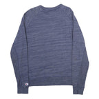 CHAMPION Mens Blue Sweatshirt Crew Neck L Cotton Casual Pullover