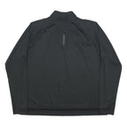 NIKE Womens Black 1/4 Zip XL Sports Sweatshirt Activewear Gym Pullover
