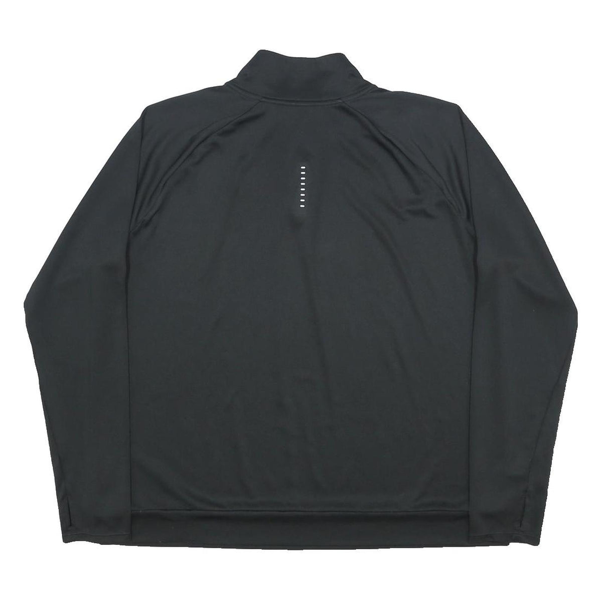 NIKE Womens Black 1/4 Zip XL Sports Sweatshirt Activewear Gym Pullover
