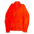 ADIDAS Womens Fleece Jacket Orange UK 18