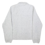 FILA Womens Grey & Cream Zip Jacket S Polyester Sports Casual Lightweight