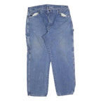 CARHARTT Mens Jeans Blue Relaxed Straight Denim Medium W38 L30 Workwear Utility