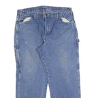 CARHARTT Mens Jeans Blue Relaxed Straight Denim Medium W38 L30 Workwear Utility