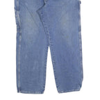 CARHARTT Mens Jeans Blue Relaxed Straight Denim Medium W38 L30 Workwear Utility