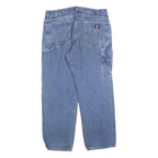 CARHARTT Mens Jeans Blue Relaxed Straight Denim Medium W38 L30 Workwear Utility