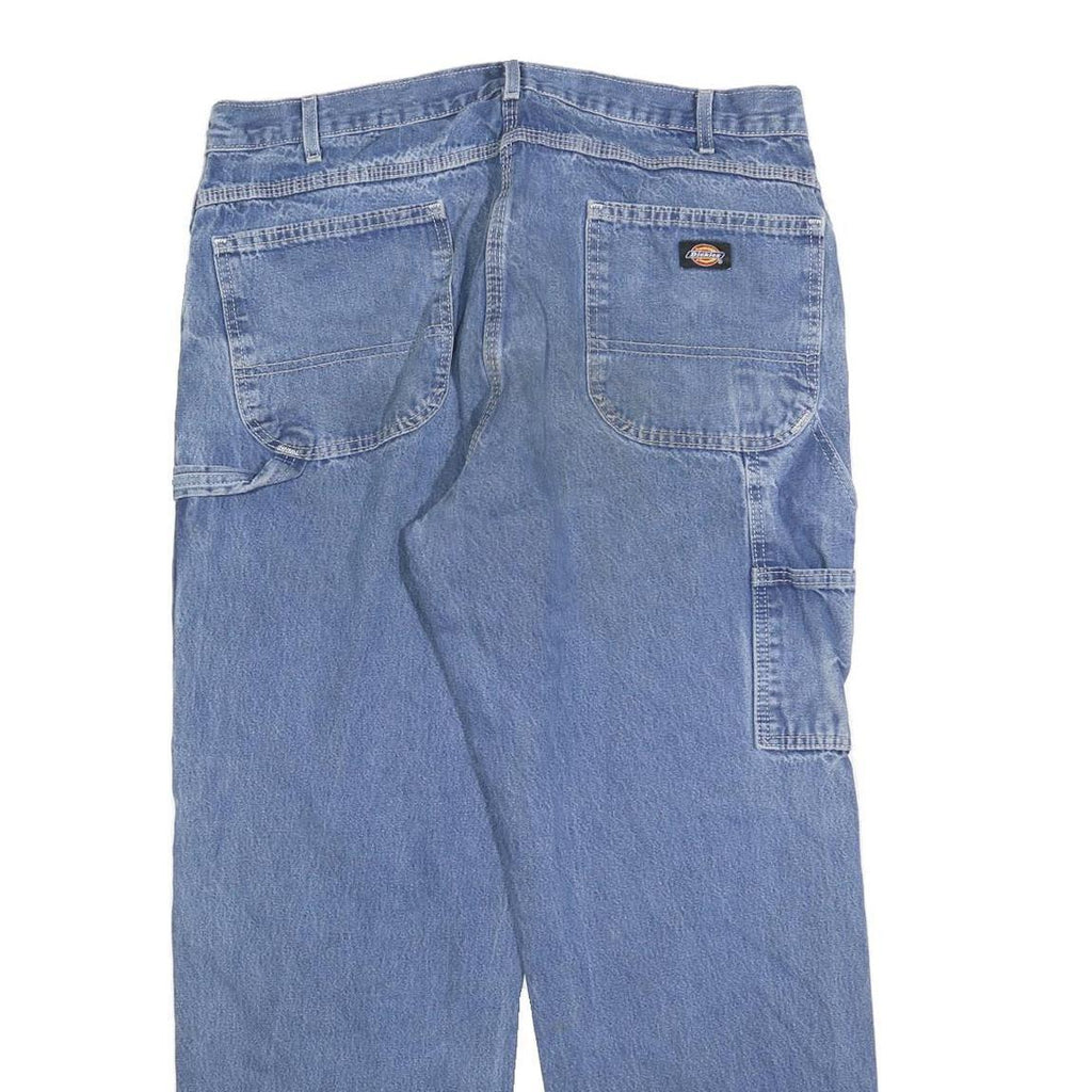 CARHARTT Mens Jeans Blue Relaxed Straight Denim Medium W38 L30 Workwear Utility