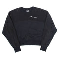 CHAMPION Womens Sweatshirt Black XS