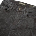 GUESS Womens Slim Skinny Denim Jeans Blue Animal Print Cotton Blend W25 L29