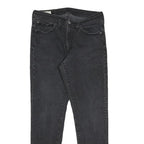 LEVI'S 531 BIG E Mens Slim Black Denim Jeans W29 L29 Classic Cotton Blend Zip