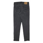 LEVI'S 531 BIG E Mens Slim Black Denim Jeans W29 L29 Classic Cotton Blend Zip