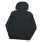 NIKE Mens Black Cotton Blend Hoodie S Sports Sweatshirt Pullover Casual