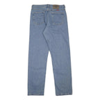 WRANGLER Mens Regular Fit Blue Denim Jeans W30 L32 Classic Style Cotton Blend