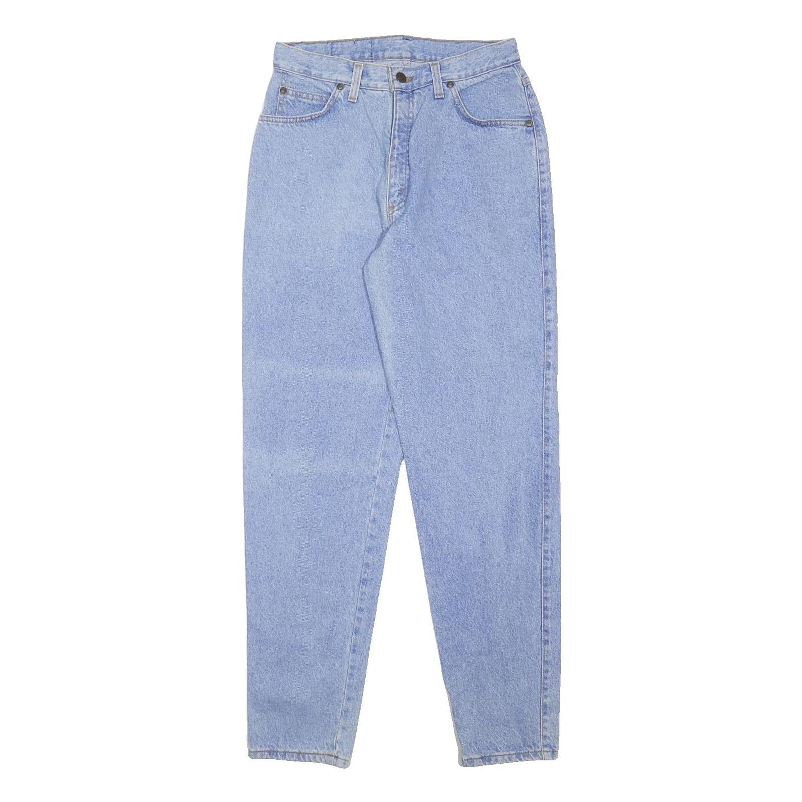 LEVI'S Native Blue Womens Jeans Blue Regular Straight Denim Light W28 L30