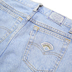 LEVI'S Native Blue Womens Jeans Blue Regular Straight Denim Light W28 L30