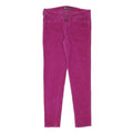 LEVI'S Womens Cotton Blend Purple Slim Skinny Trousers W28 L28 Stylish Fit