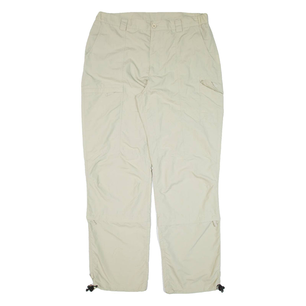 BIG BEAR Womens Trousers Beige Loose Straight W35 L31