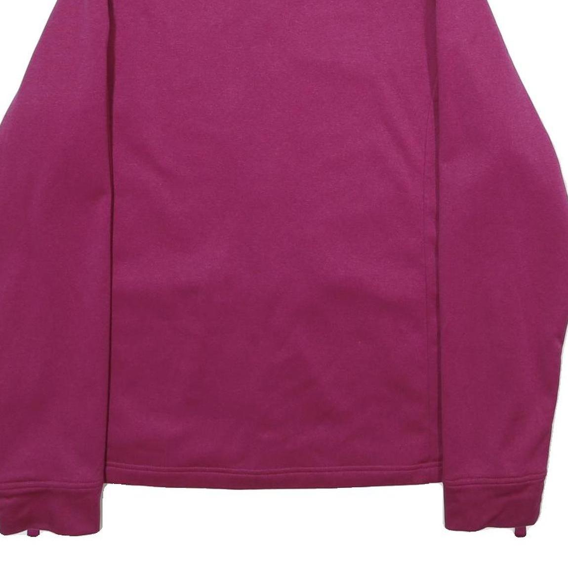 THE NORTH FACE Womens Purple Jacket XL Polyester Zip Casual Outdoor Warm