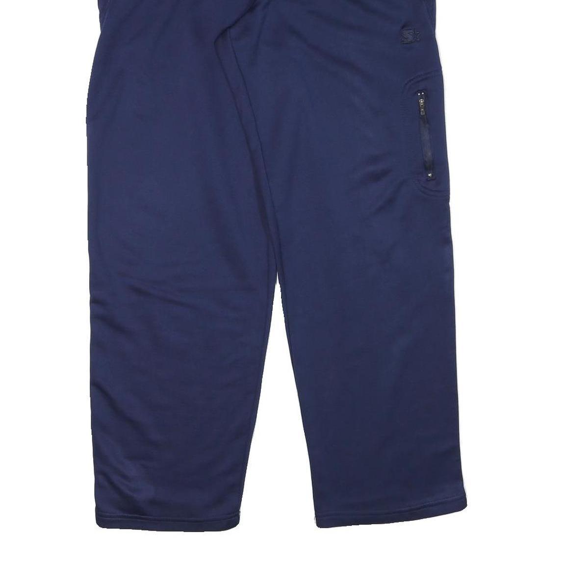 STARTER Mens Joggers Blue M W32 L29 Slim Tapered Polyester Casual Sports