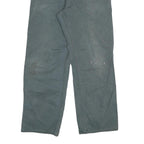 CARHARTT Mens Cotton Blend Relaxed W34 L30 Workwear Combat Trousers Zip Closure