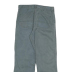 CARHARTT Mens Cotton Blend Relaxed W34 L30 Workwear Combat Trousers Zip Closure