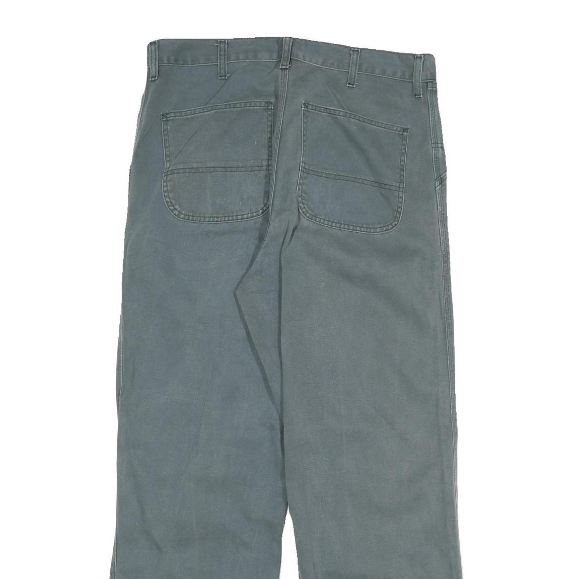 CARHARTT Mens Cotton Blend Relaxed W34 L30 Workwear Combat Trousers Zip Closure