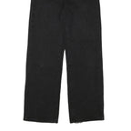 WRANGLER Womens Relaxed Black Denim Jeans W26 L30 Classic Cotton Blend Zip