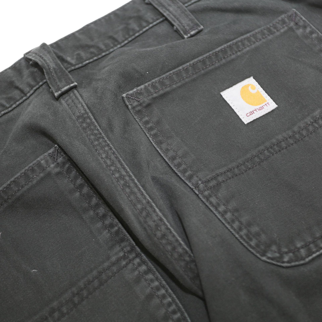 CARHARTT Mens Cotton Black Relaxed Straight Trousers W32 L30 Workwear Casual