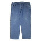 DICKIES Mens Jeans Blue Regular Straight W42 L30