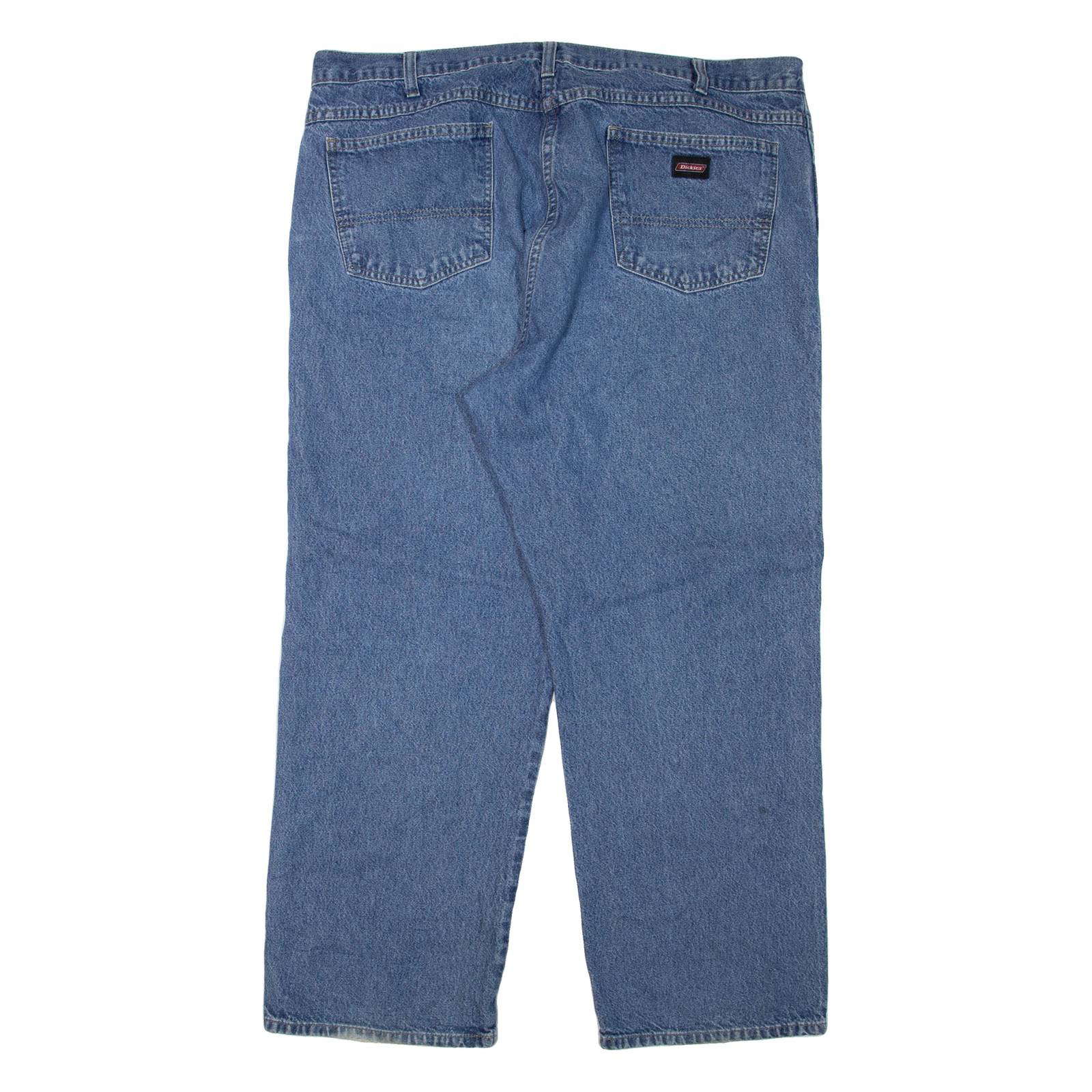 DICKIES Mens Jeans Blue Regular Straight W42 L30