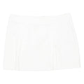 H&M Pleated Womens Mini Skirt White Short M