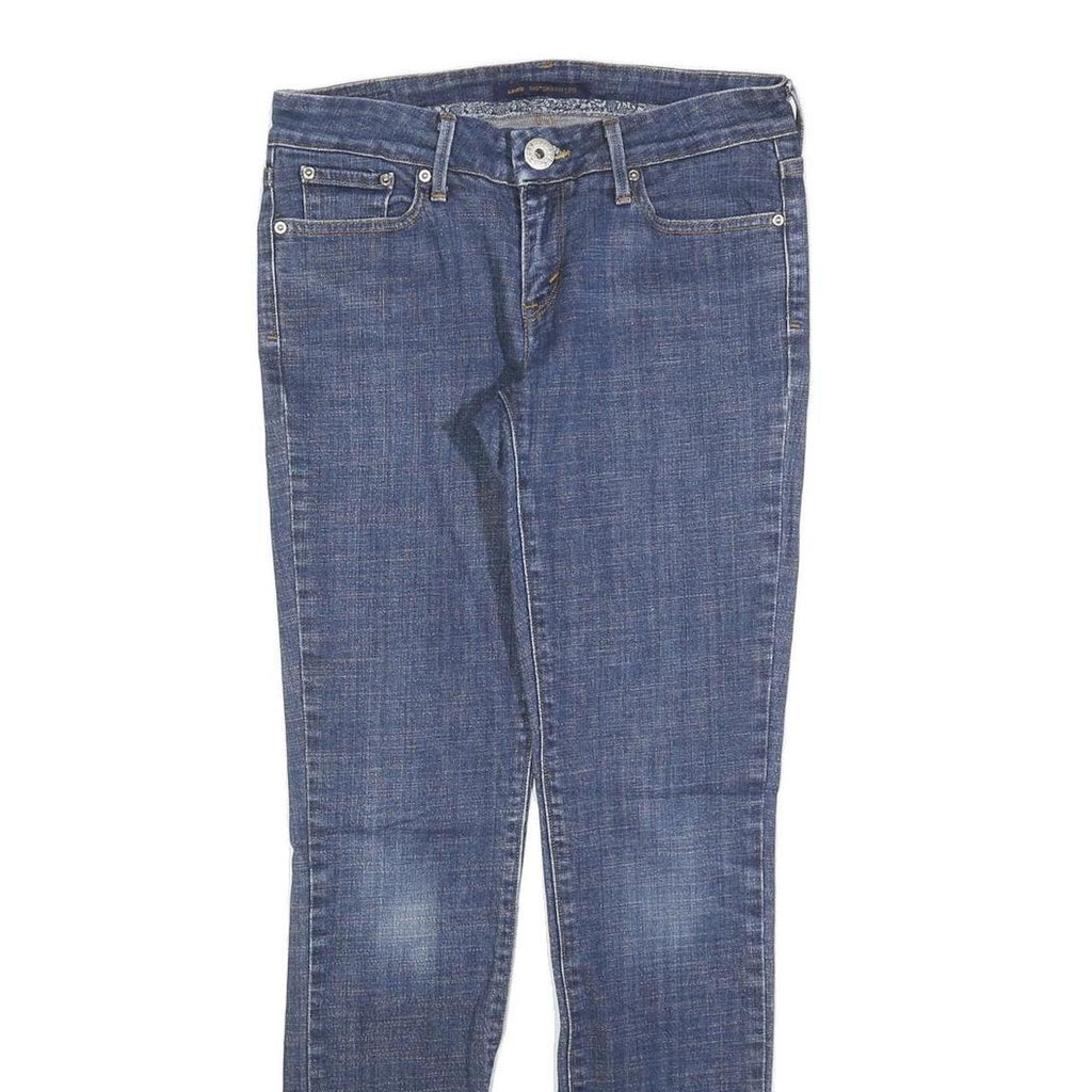 LEVI'S 545 Womens Jeans Blue Slim Skinny Denim W30 L31 Zip Cotton Blend
