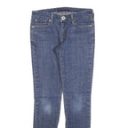 LEVI'S 545 Womens Jeans Blue Slim Skinny Denim W30 L31 Zip Cotton Blend