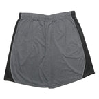 CHAMPION Mens Grey & Black Sports Shorts XL W34 Polyester Casual Gym