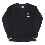 ADIDAS Womens Sweatshirt Black UK 10