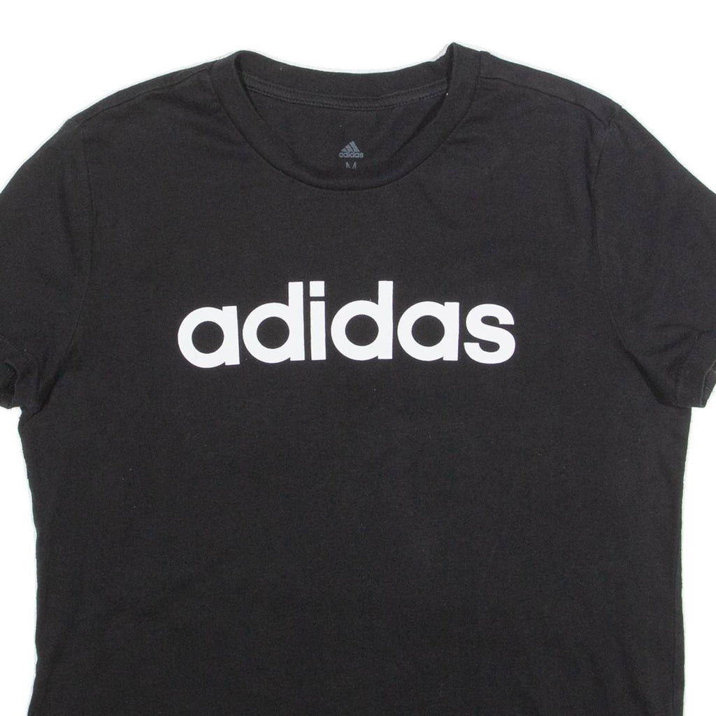 ADIDAS Girls T-Shirt Black M