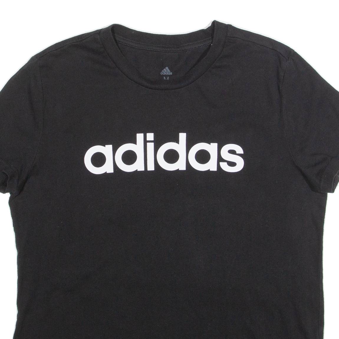 ADIDAS Girls T-Shirt Black M