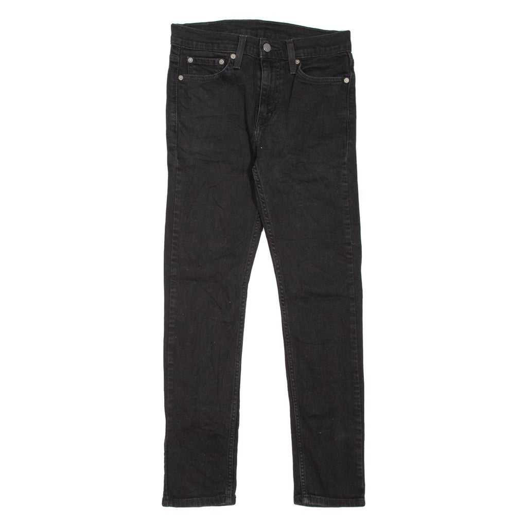 LEVI'S 510 Jeans Mens Black Slim Skinny W29 L27
