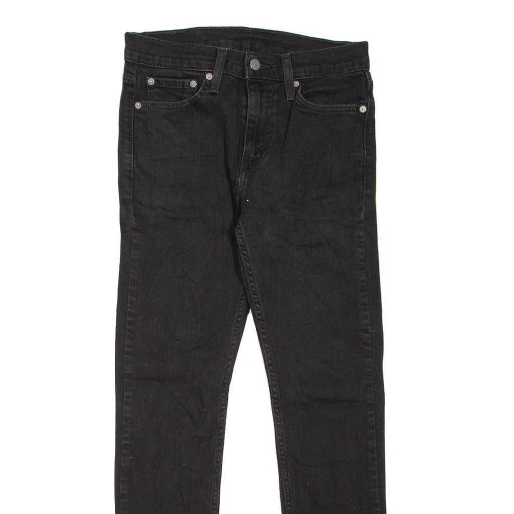 LEVI'S 510 Jeans Mens Black Slim Skinny W29 L27