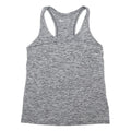 UNDER ARMOUR Womens Grey Racerback Performance T-Shirt S Polyester Blend Gym
