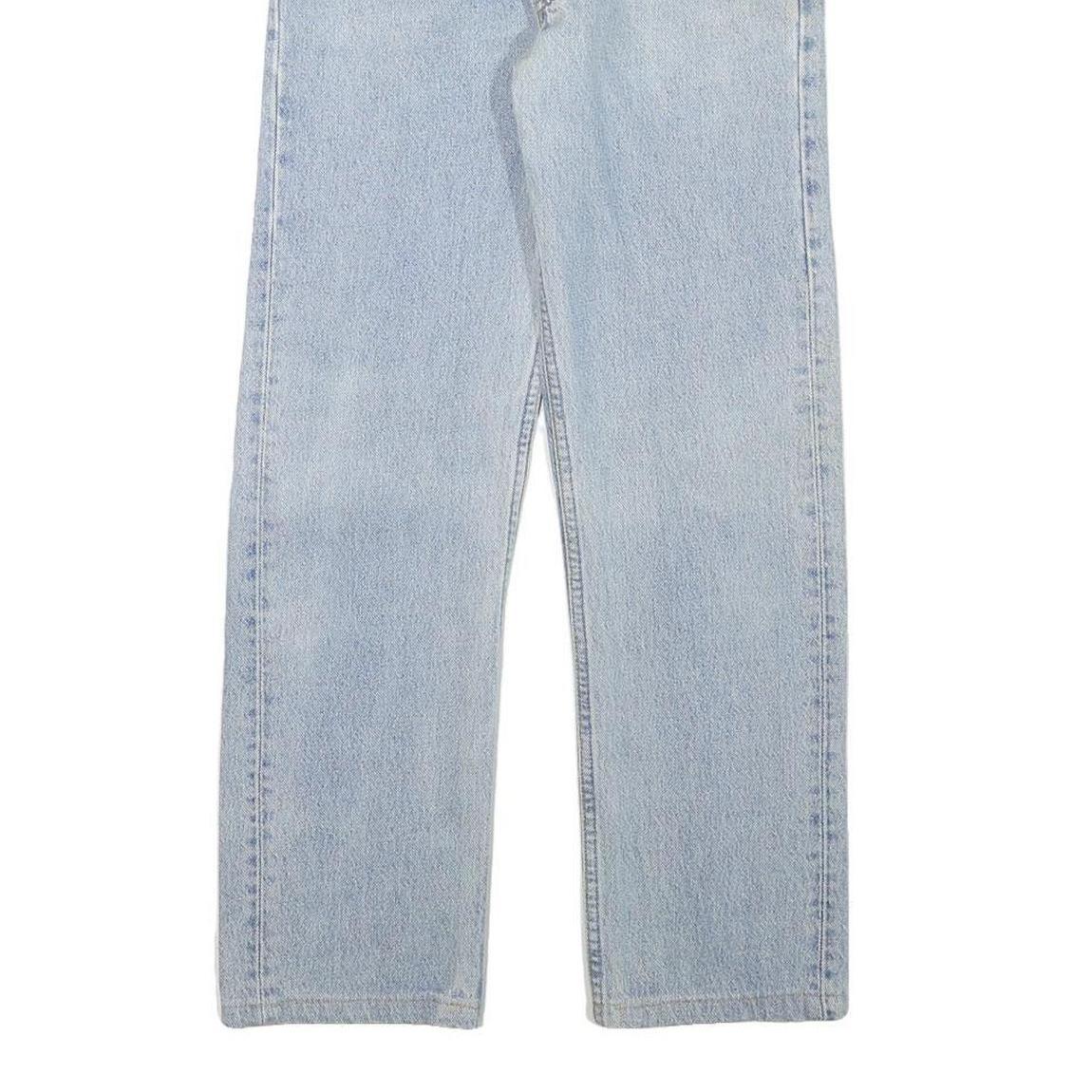 LEVI'S 501 Mens Jeans Blue Regular Straight Denim Light W26 L27 Classic Button