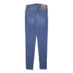 LEVI'S Womens Jeans Blue Slim Skinny Denim Medium W23 L29 Classic Zip Pocket