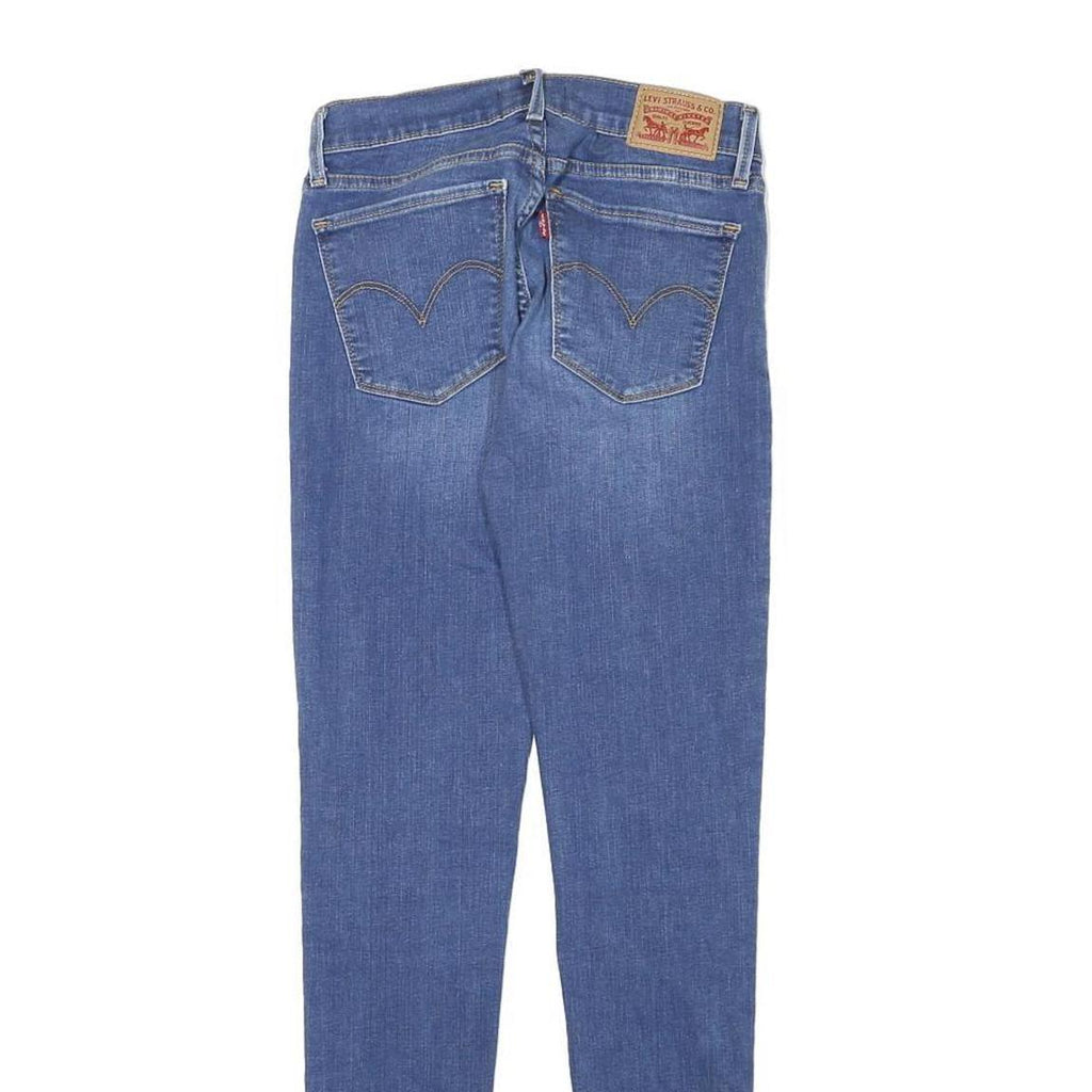 LEVI'S Womens Jeans Blue Slim Skinny Denim Medium W23 L29 Classic Zip Pocket