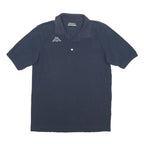 KAPPA Mens Navy Blue Short Sleeve Plain S Cotton Polo Shirt Casual Sportswear