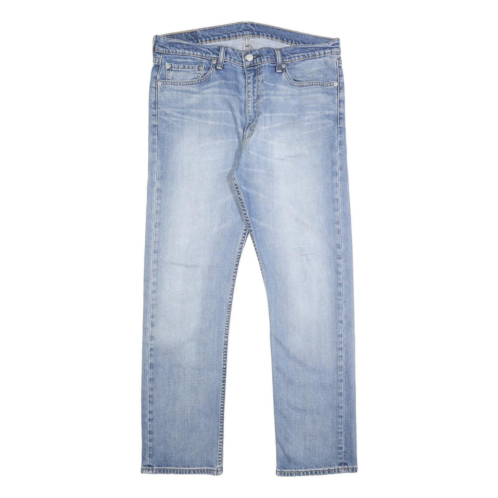 LEVI'S 513 Mens Slim Jeans Blue Denim W36 L32 Classic Cotton Blend Zip