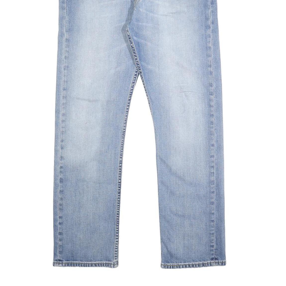 LEVI'S 513 Mens Slim Jeans Blue Denim W36 L32 Classic Cotton Blend Zip