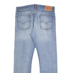 LEVI'S 513 Mens Slim Jeans Blue Denim W36 L32 Classic Cotton Blend Zip