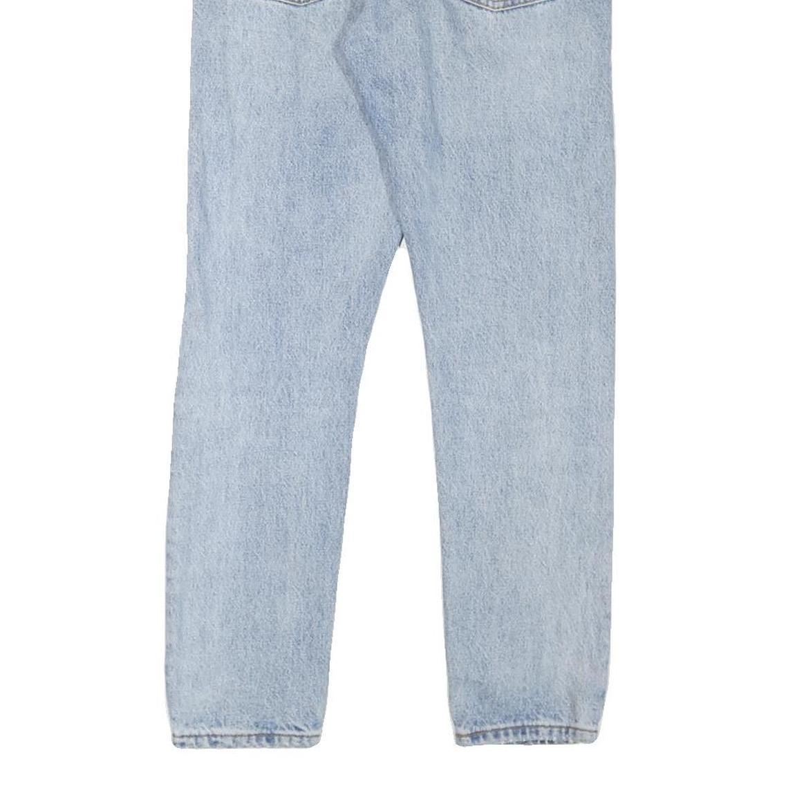 LEVI'S 501 Mens Jeans Blue Regular Straight Denim Light W25 L28 Casual Classic